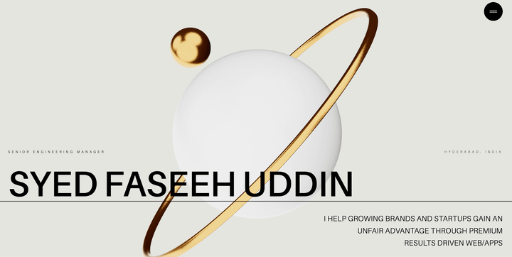 Portfolio Site screenshot